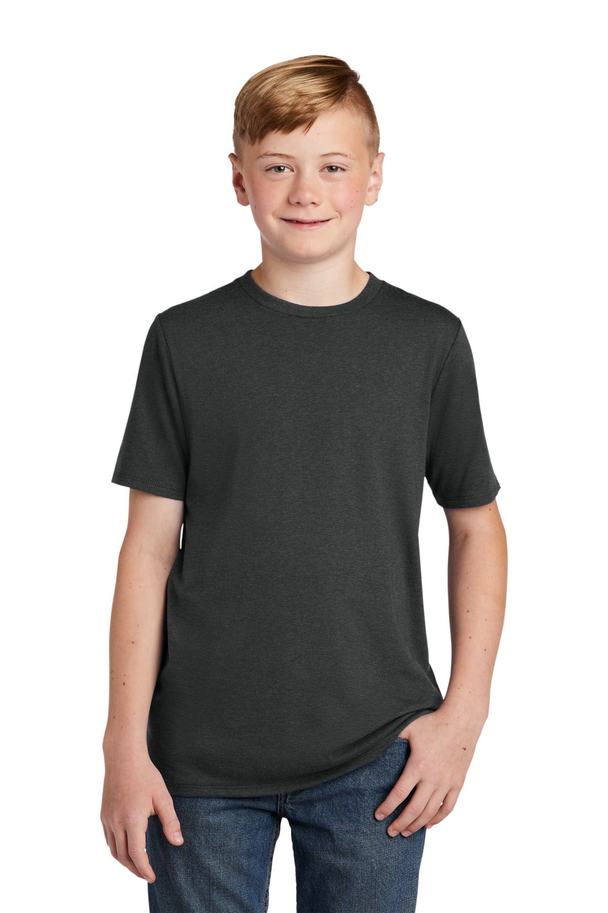 District DT130Y Youth Perfect Tri Tee in 