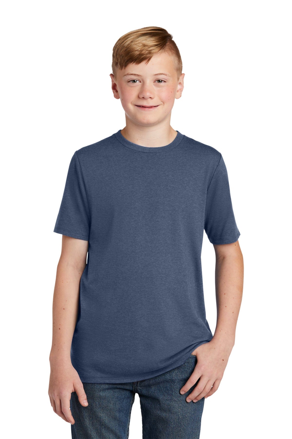 District DT130Y Youth Perfect Tri Tee in 