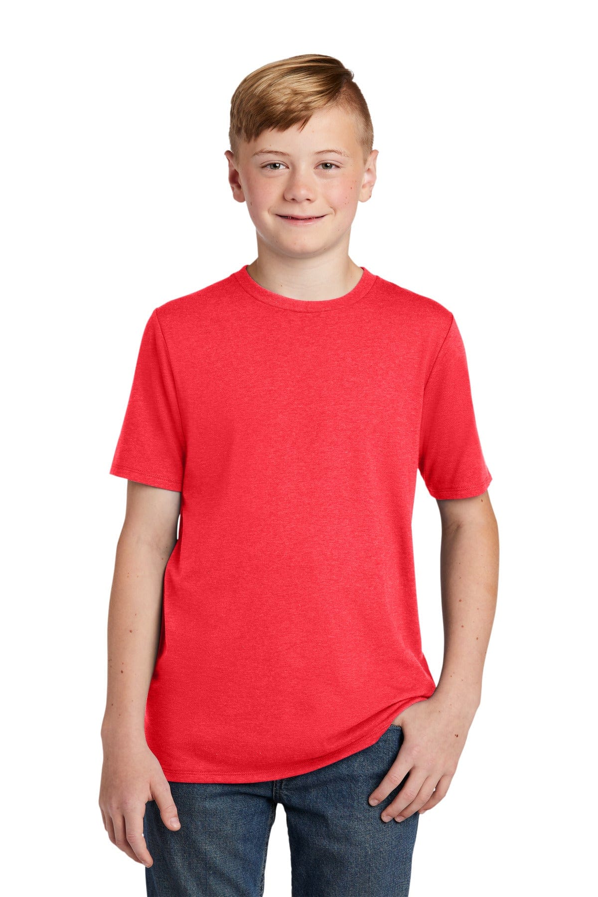 District DT130Y Youth Perfect Tri Tee in 