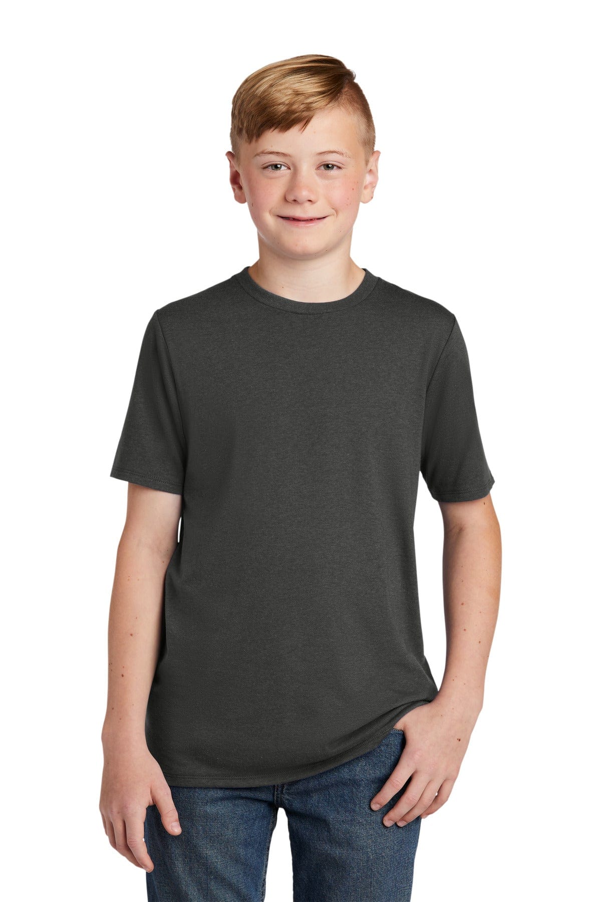 District DT130Y Youth Perfect Tri Tee in 