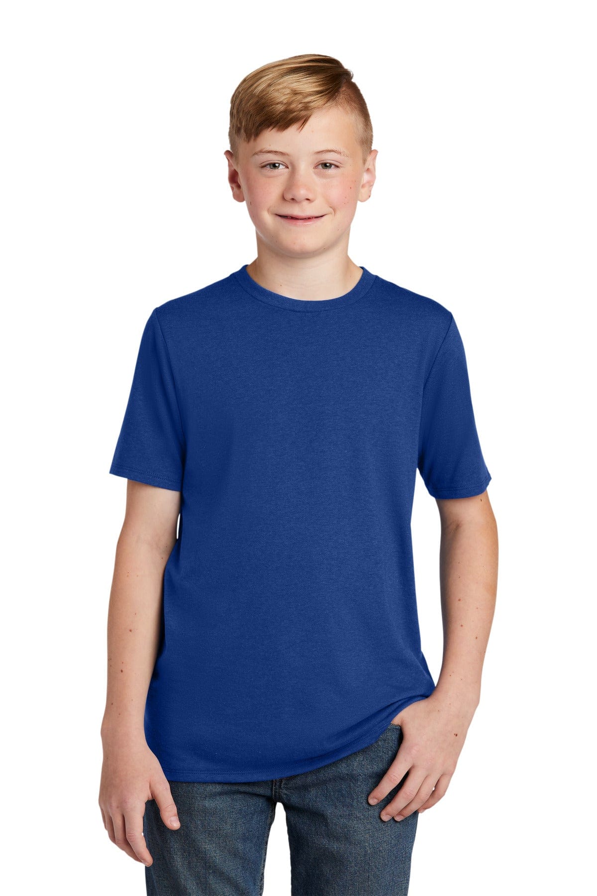District DT130Y Youth Perfect Tri Tee in 