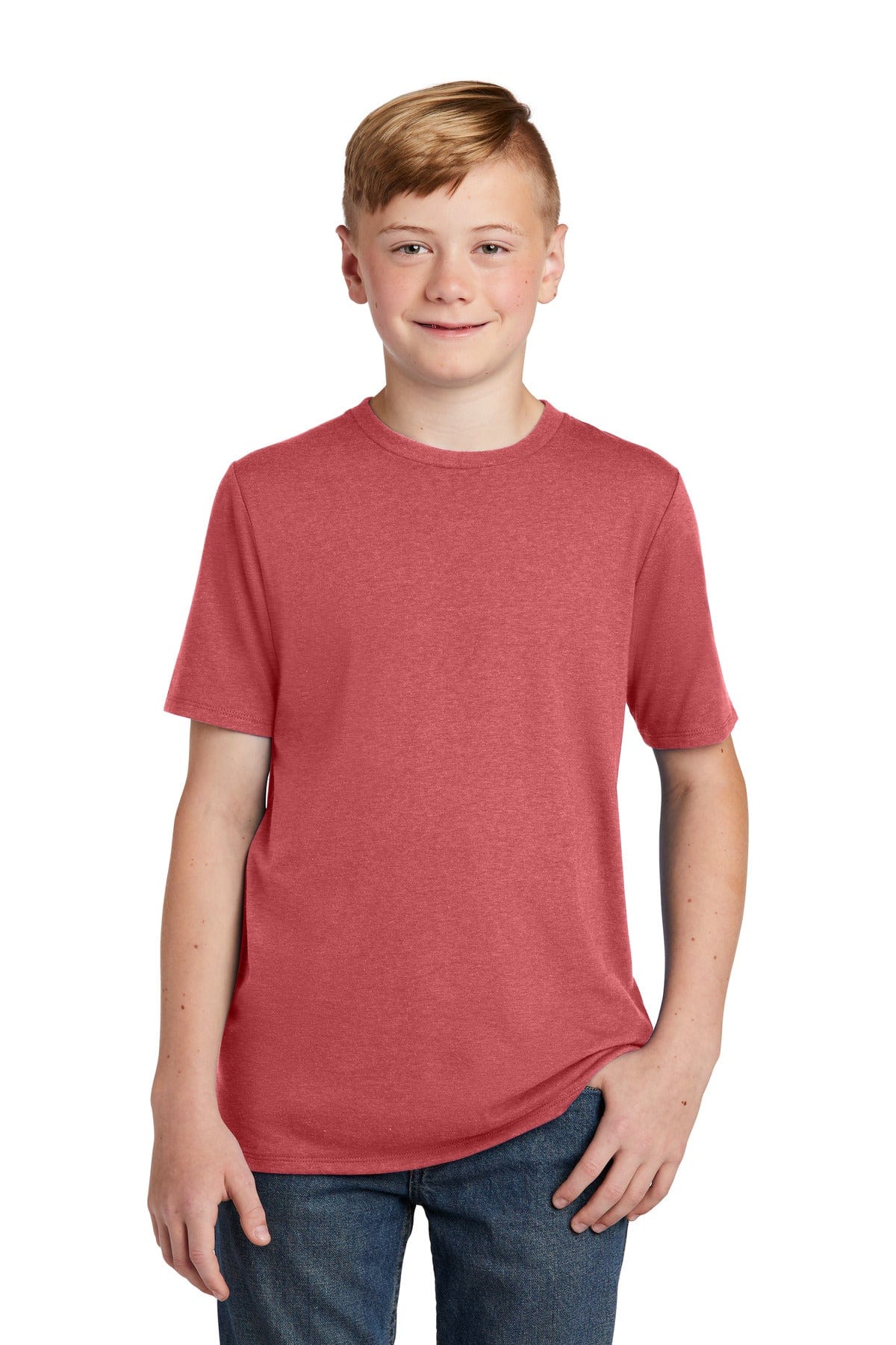 District DT130Y Youth Perfect Tri Tee in 