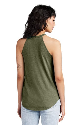 District DT137L Women's Perfect Tri Rocker Tank in 