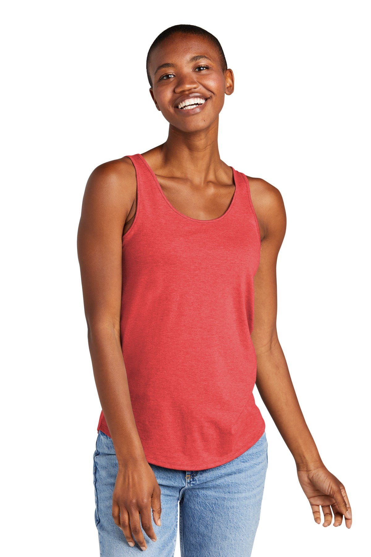 District DT151 Women's Perfect Tri Relaxed Tank in 