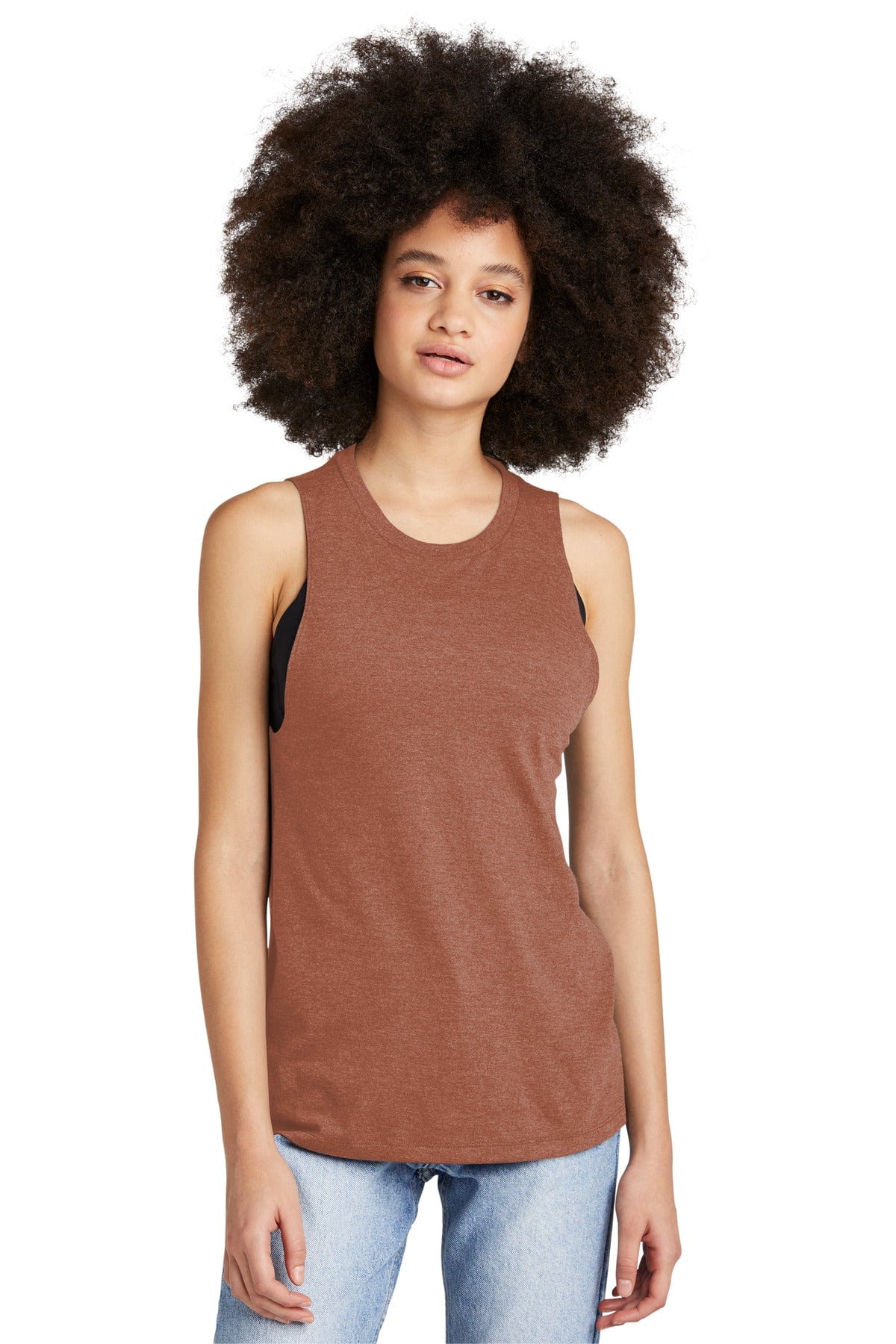 District DT153 Women's Perfect Tri Muscle Tank in 