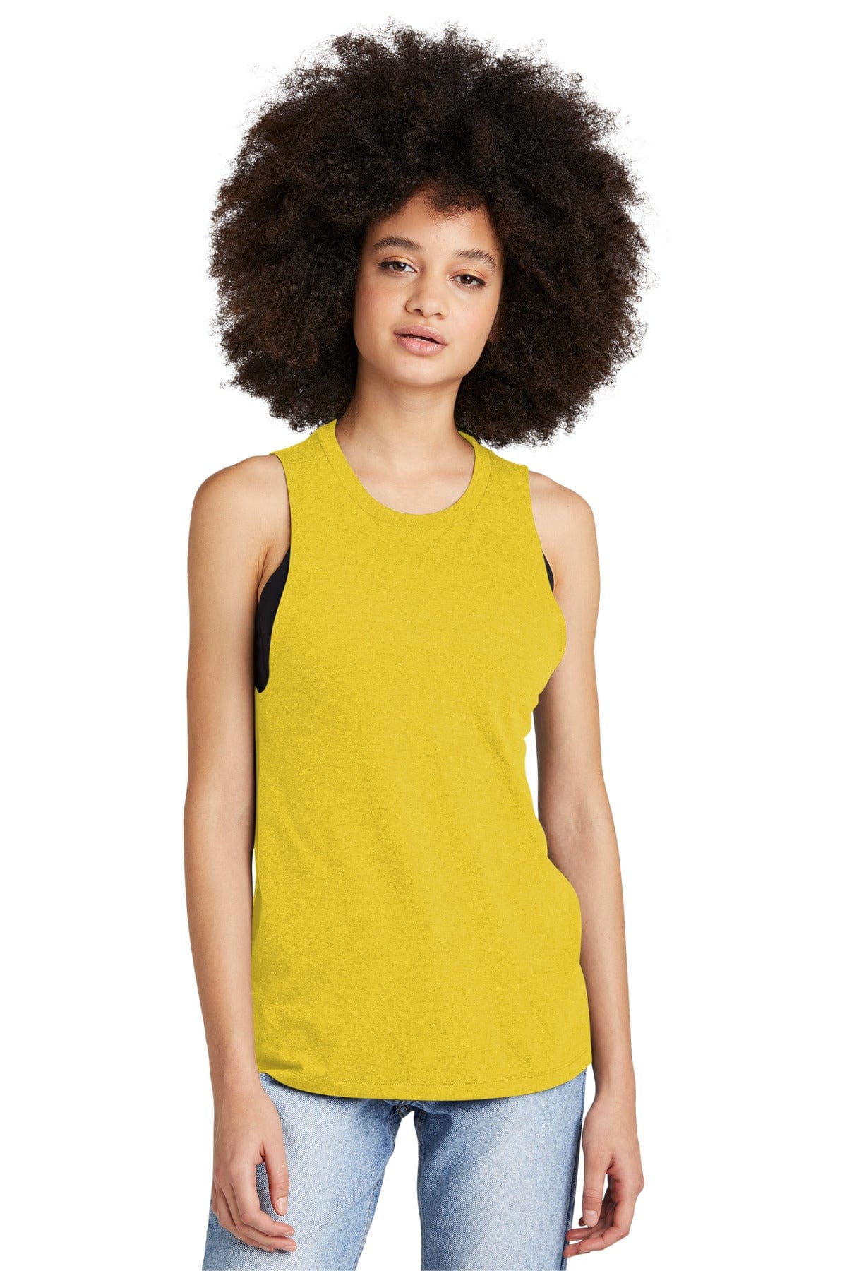 District DT153 Women's Perfect Tri Muscle Tank in 