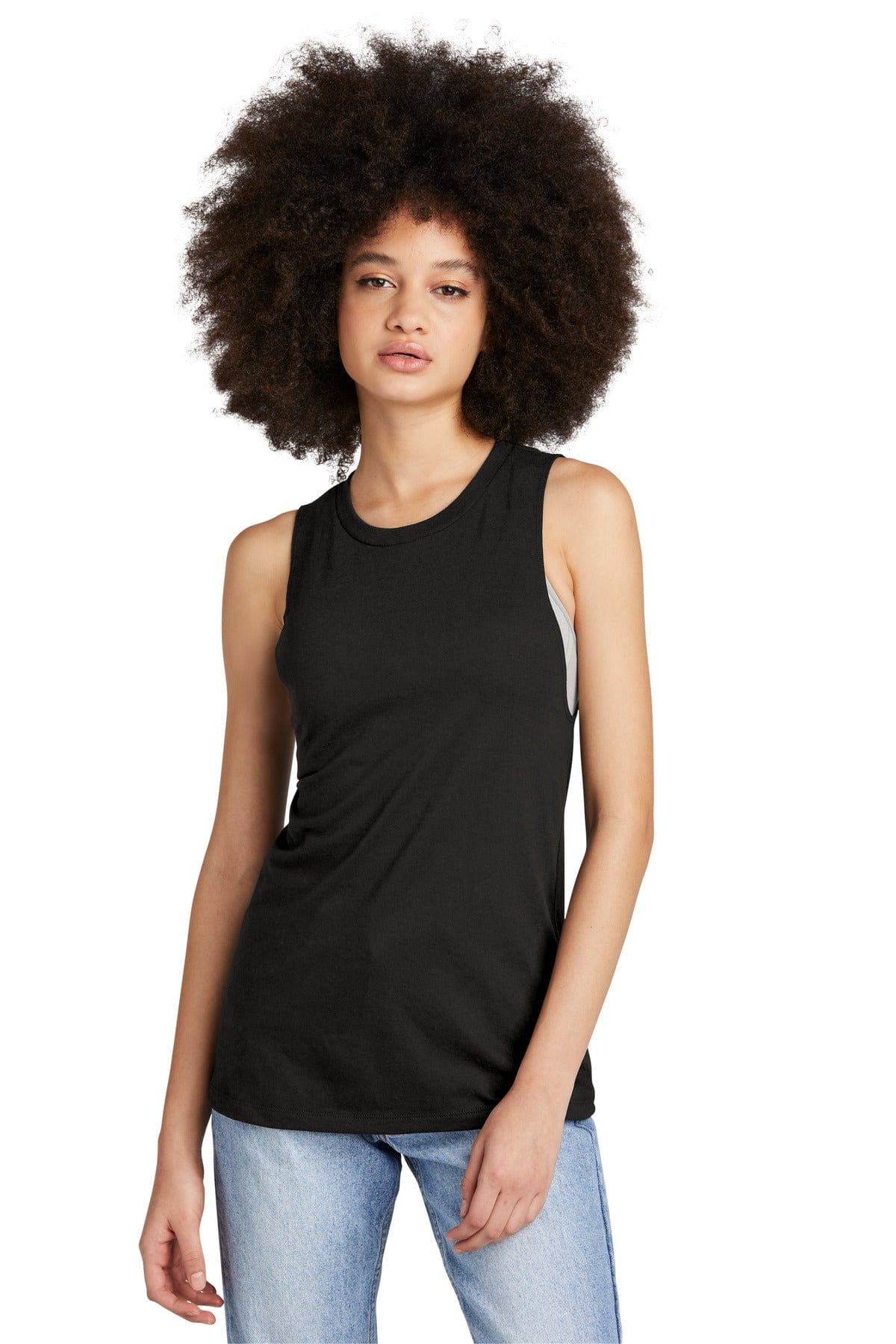 District DT153 Women's Perfect Tri Muscle Tank in 
