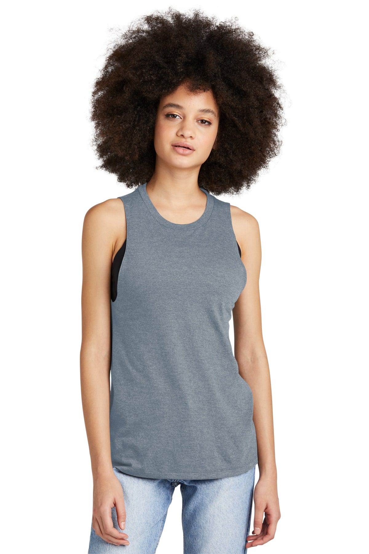 District DT153 Women's Perfect Tri Muscle Tank in 