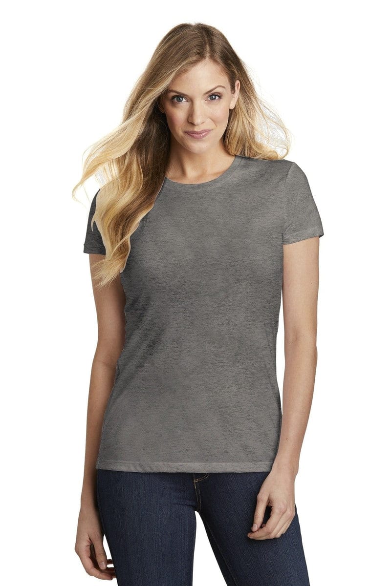 District DT155 Women's Fitted Perfect Tri Tee in 