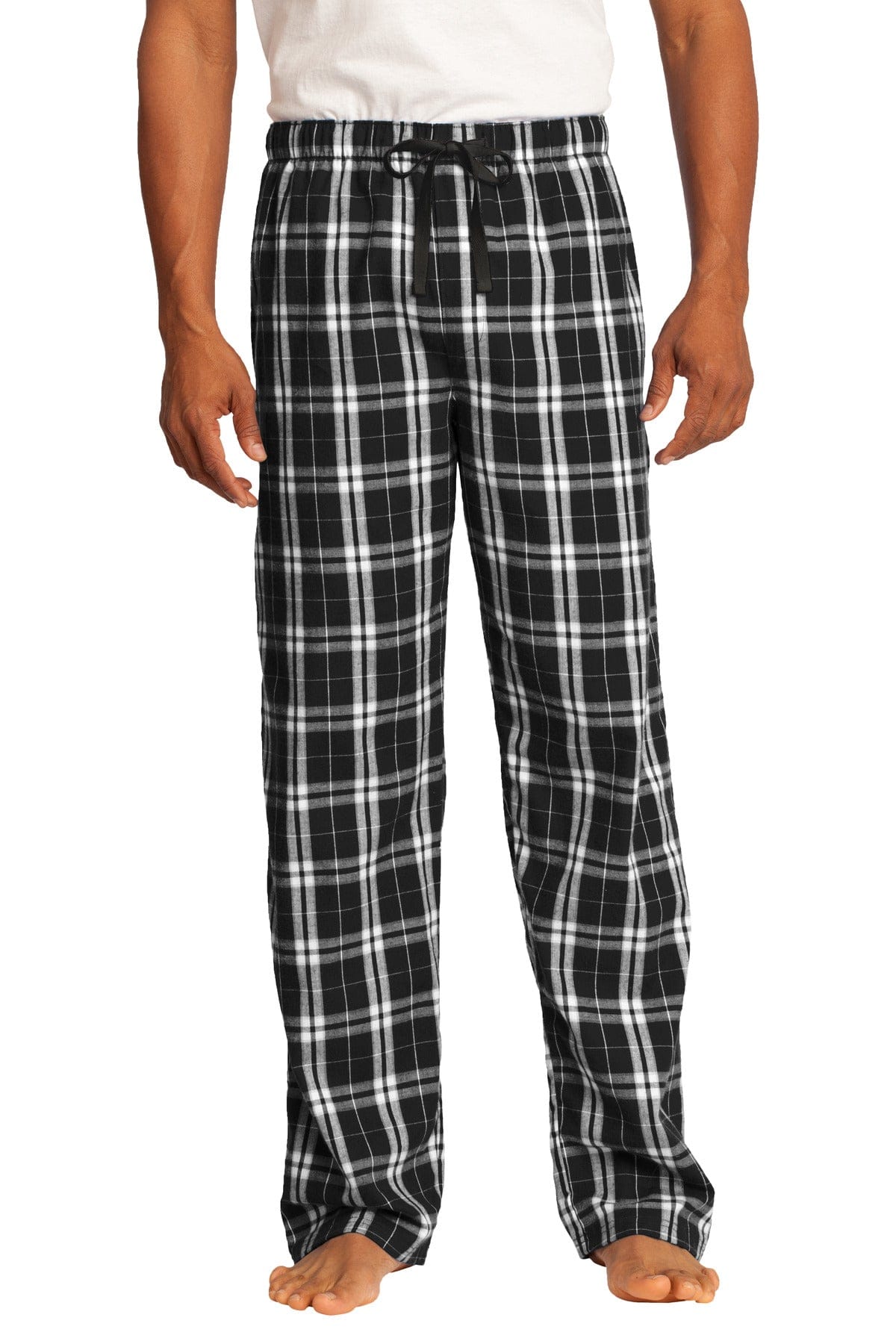 District DT1800 Flannel Plaid Pant in 