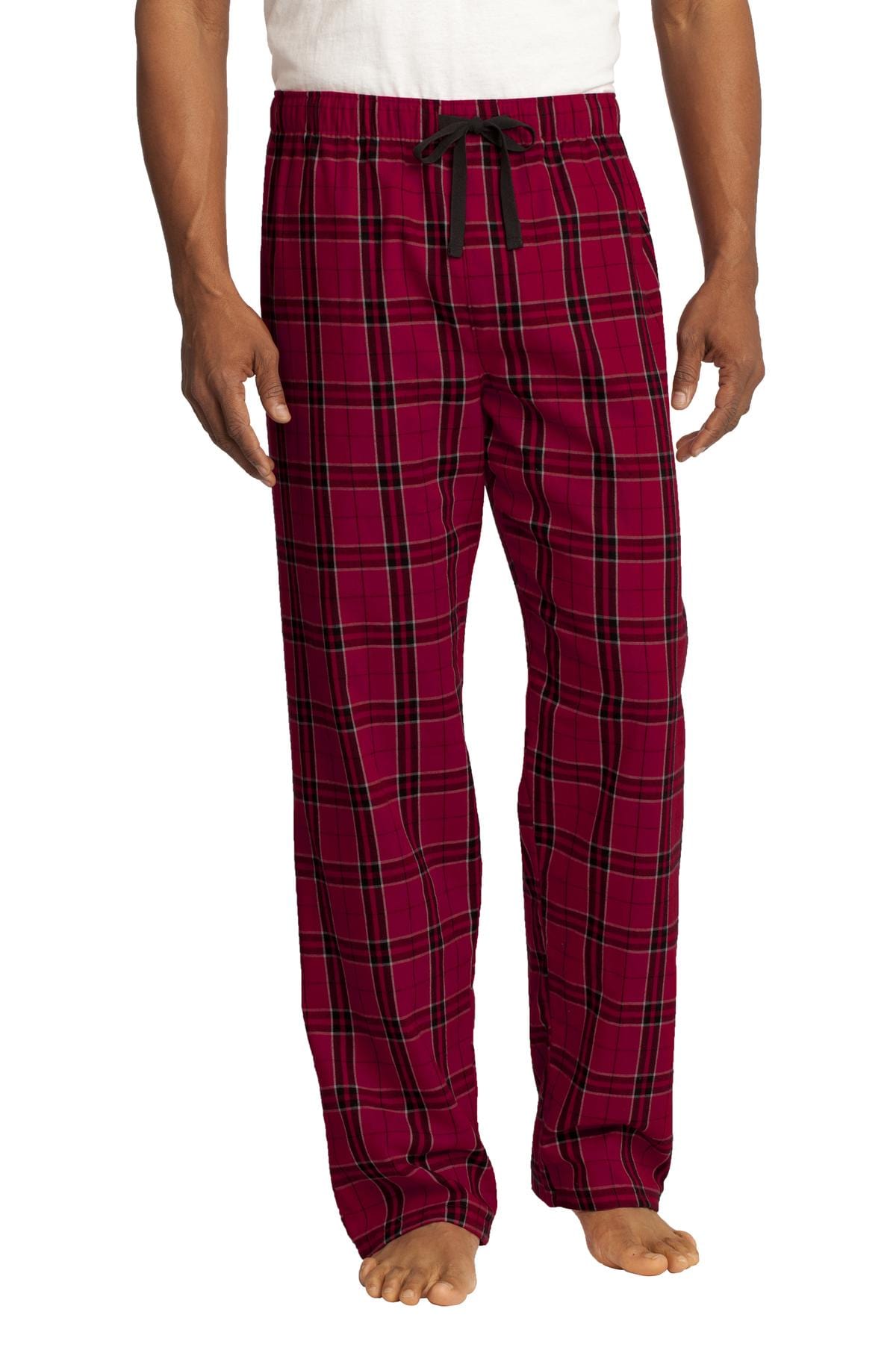 District DT1800 Flannel Plaid Pant in 