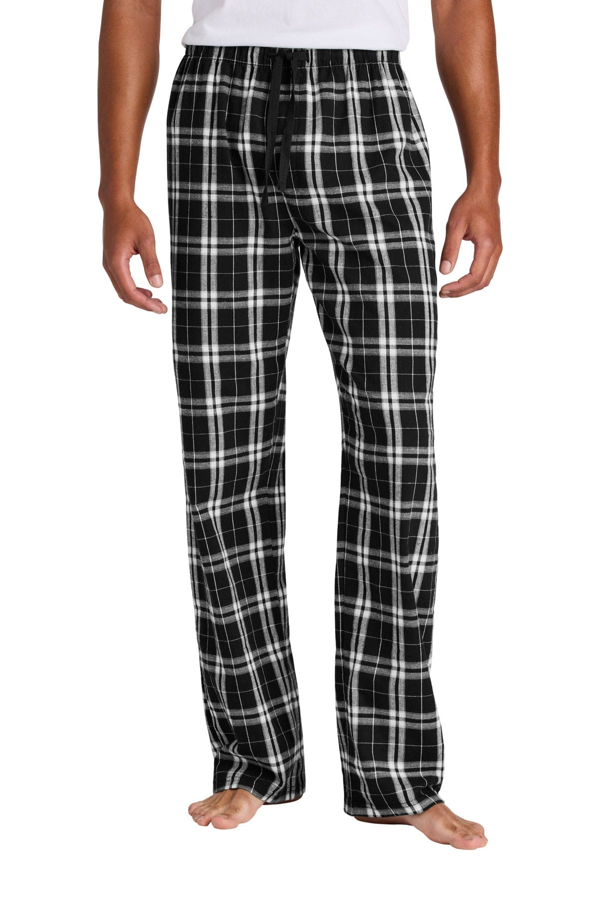 District DT1800 Flannel Plaid Pant in 