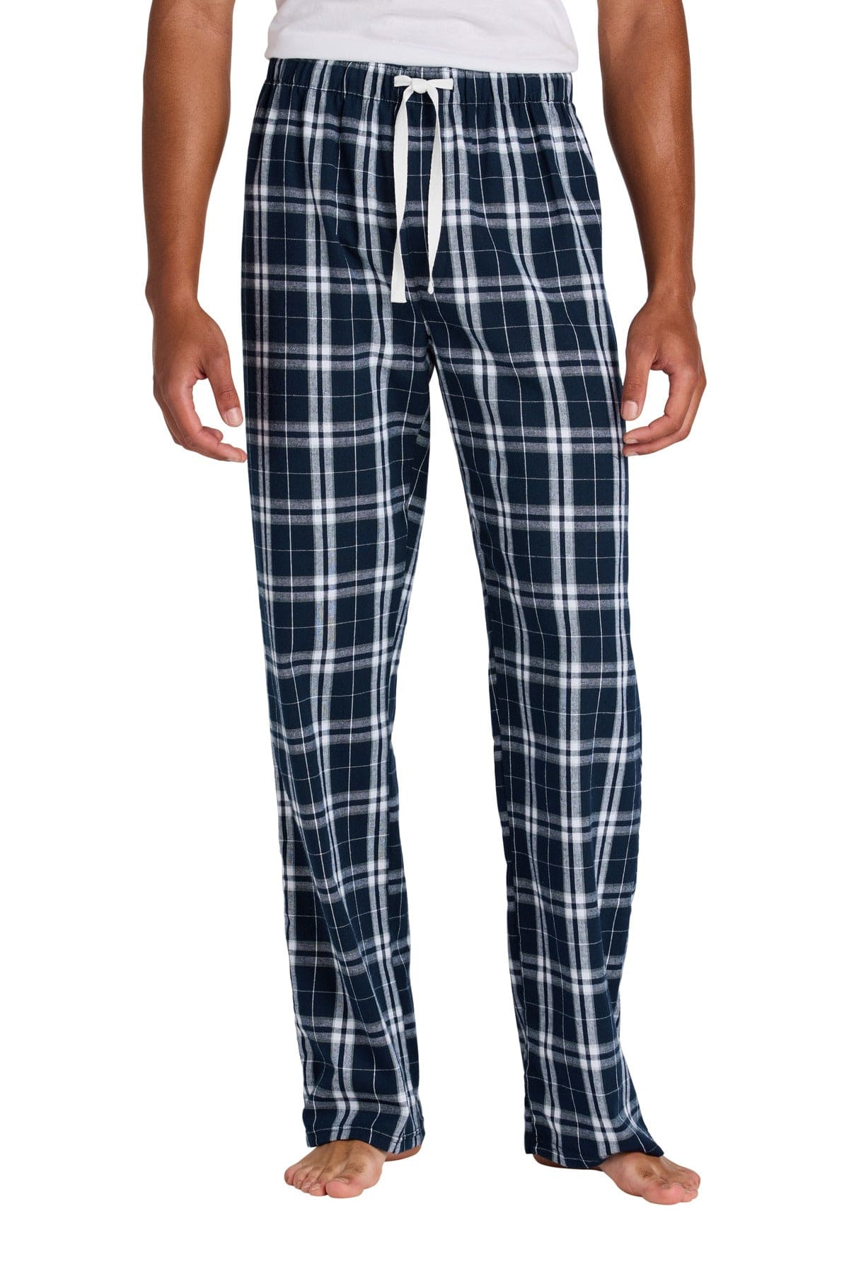 District DT1800 Flannel Plaid Pant in 