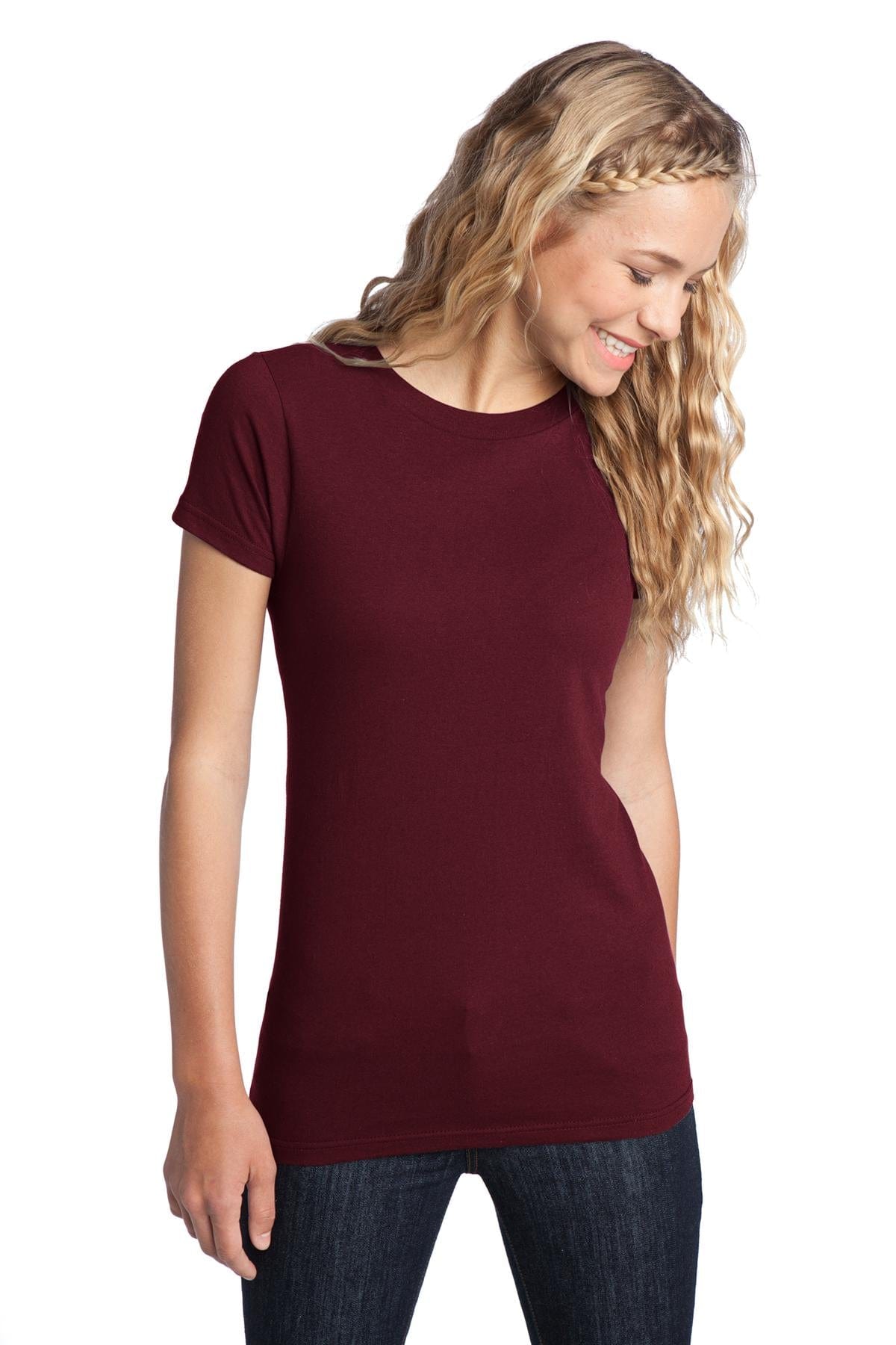District DT5001 Women's Fitted The Concert Tee in 