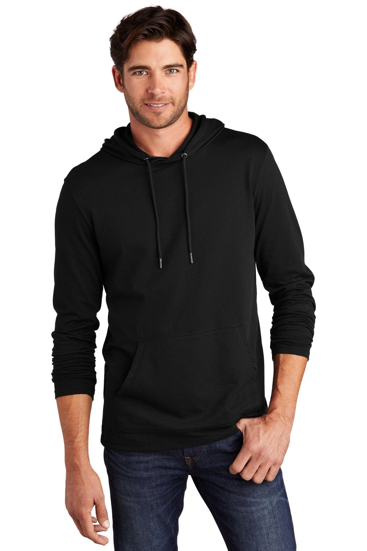District DT571 Featherweight French Terry Hoodie in 