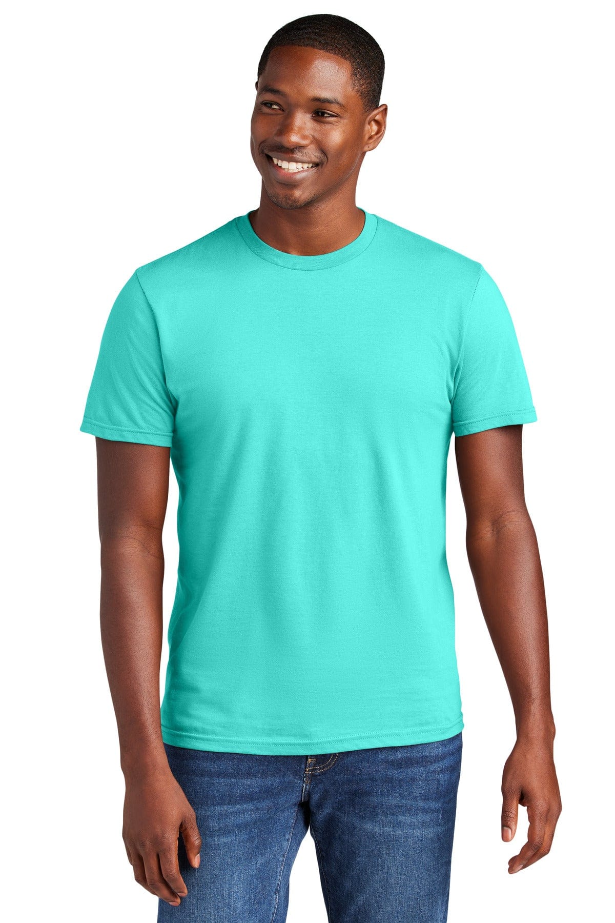 District DT6000 Very Important Tee in Aqua