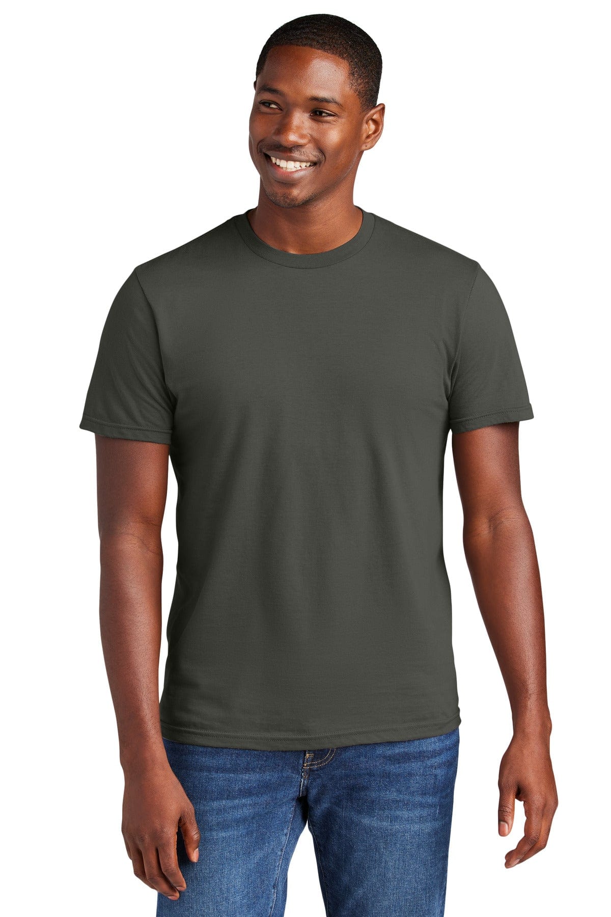 District DT6000 Very Important Tee in Deepest Grey