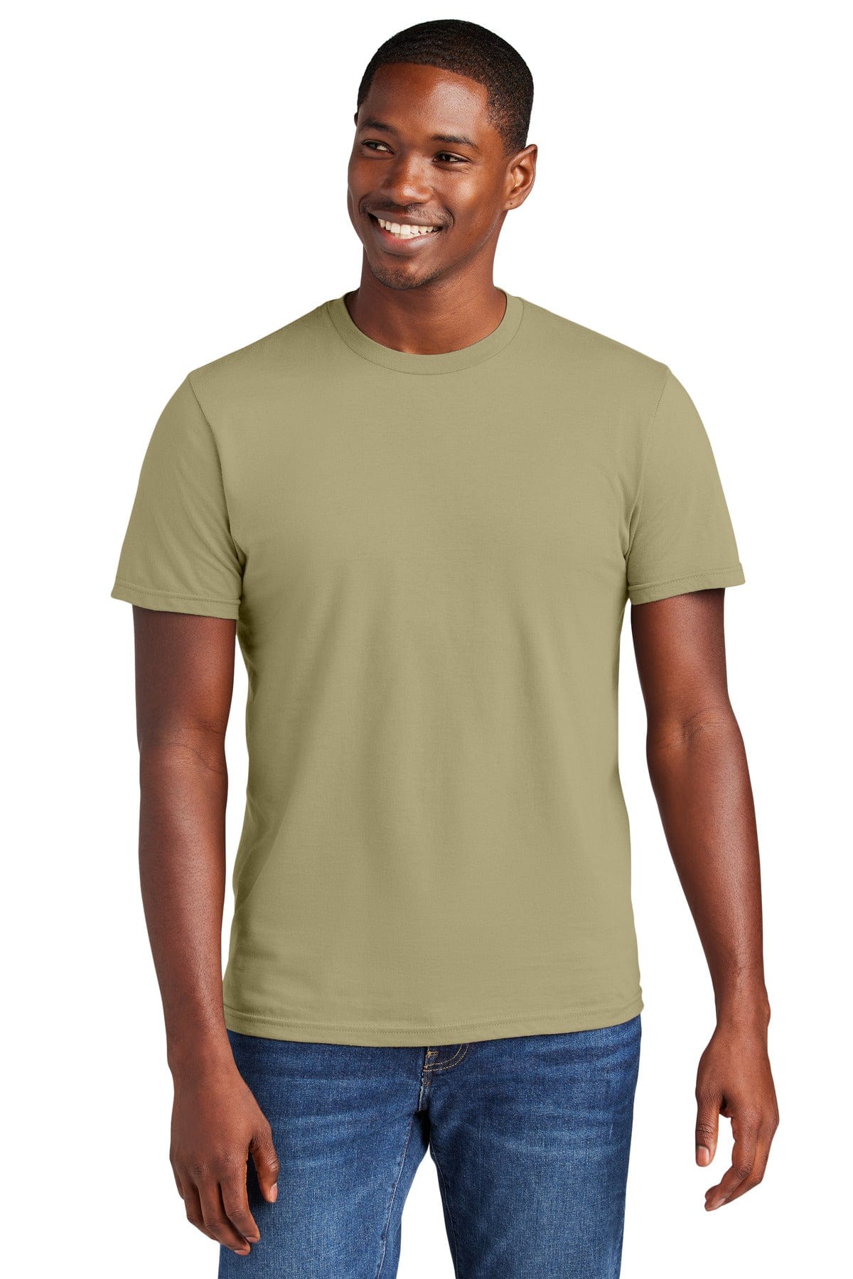 District DT6000 Very Important Tee in Desert Tan