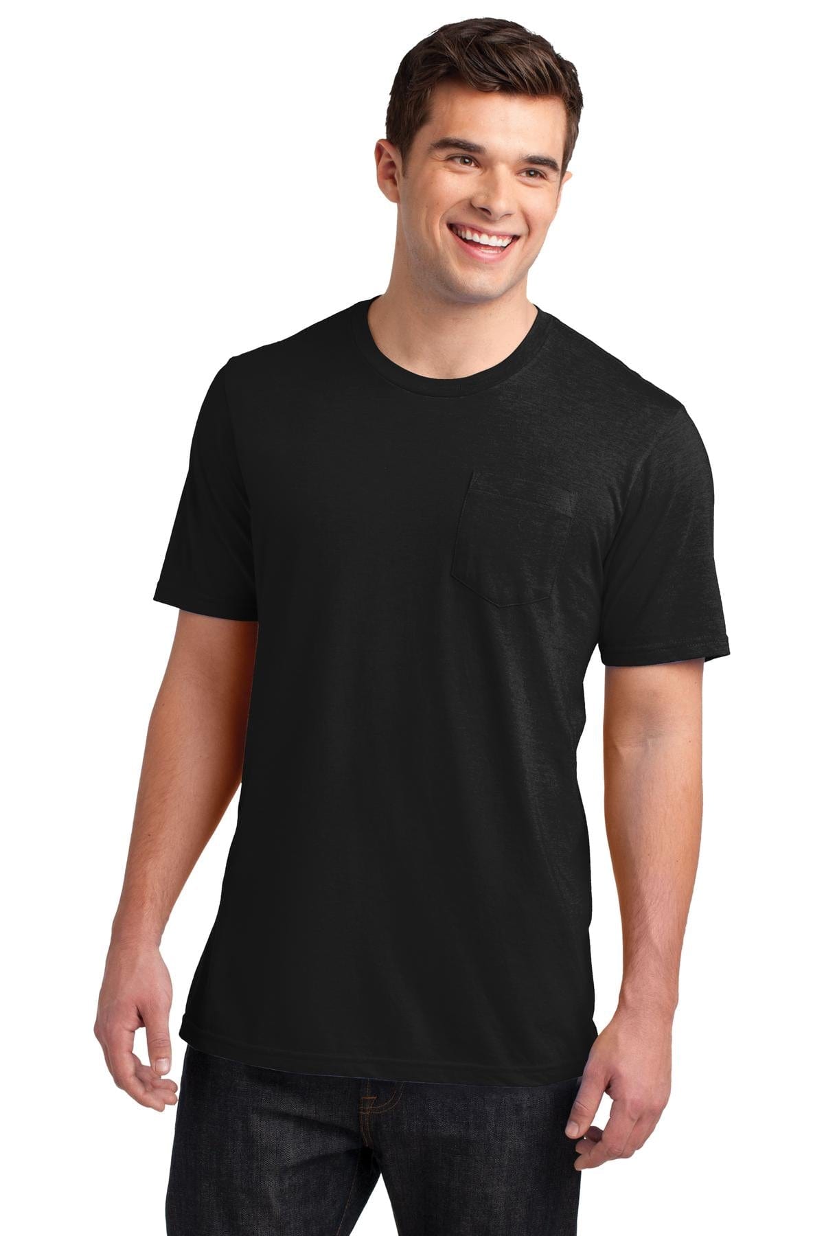District DT6000P Very Important Tee with Pocket in 