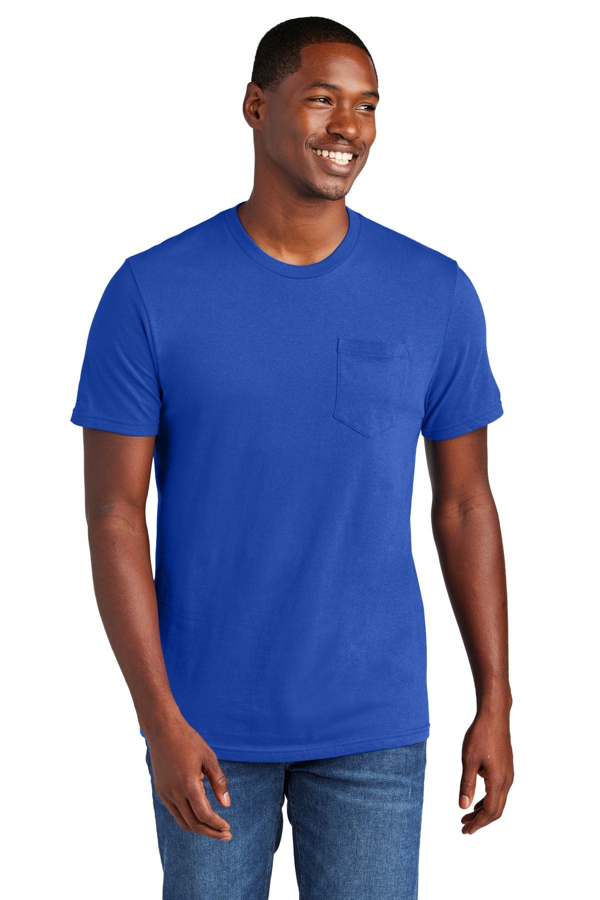 District DT6000P Very Important Tee with Pocket in 