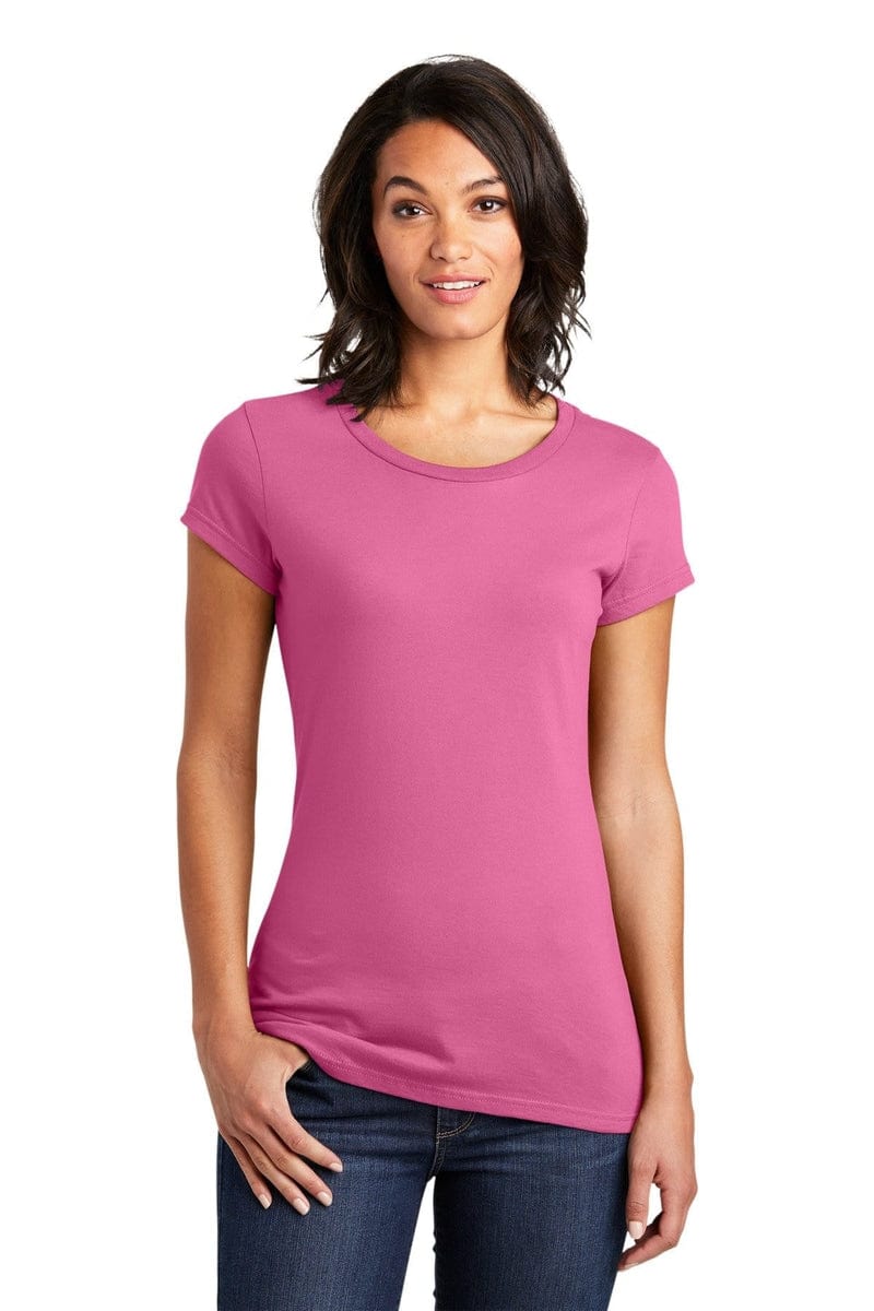 District DT6001 Women's Fitted Very Important Tee in 
