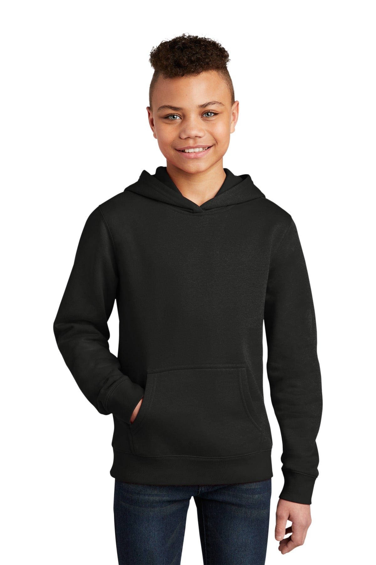 District DT6100Y V.I.T. Kids Hoodie in Black