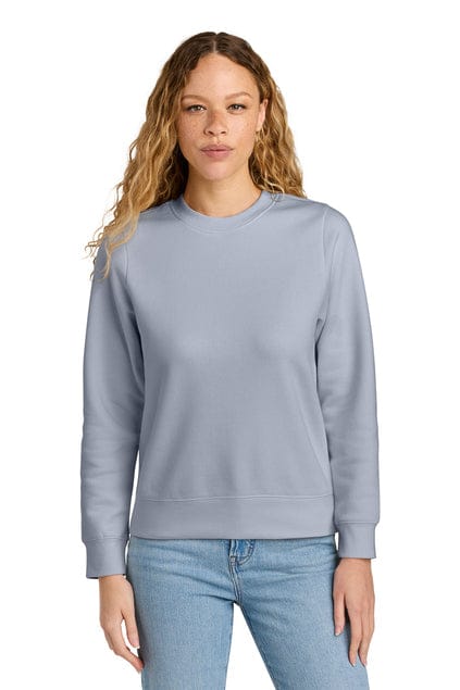District DT6105 Women's V.I.T.Fleece Crew in Icelandic Purple