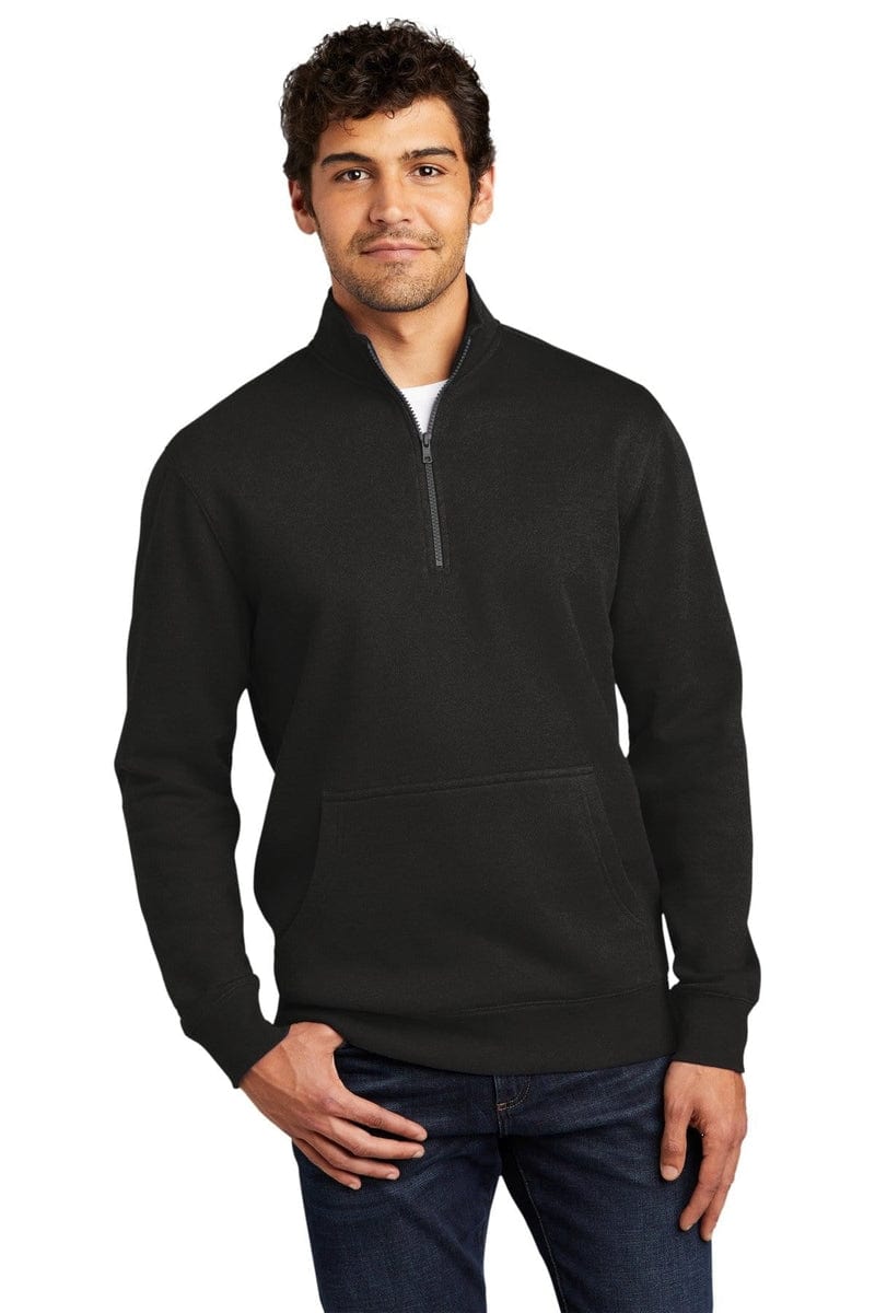 District DT6106 V.I.T. Fleece 1/4-Zip in 