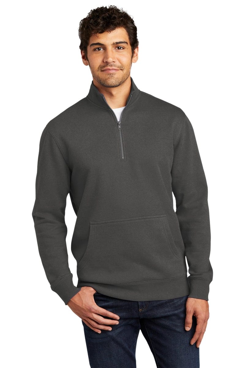 District DT6106 V.I.T. Fleece 1/4-Zip in 