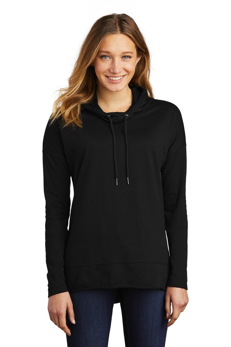 District DT671 Women's Featherweight French Terry Hoodie in 