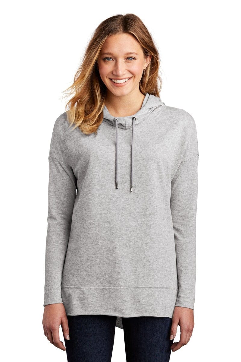 District DT671 Women's Featherweight French Terry Hoodie in 