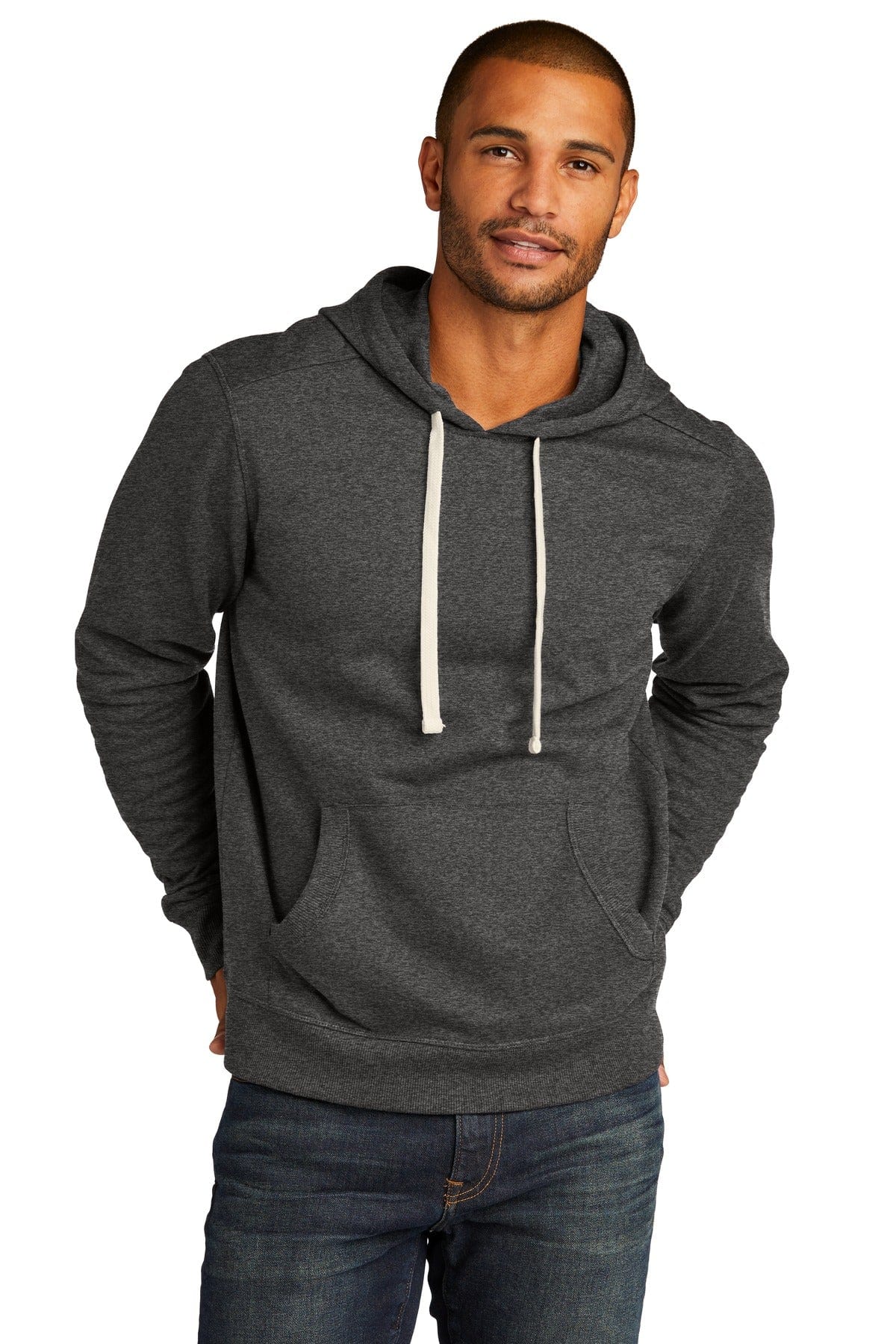 District DT8100 Re-Fleece Hoodie in 