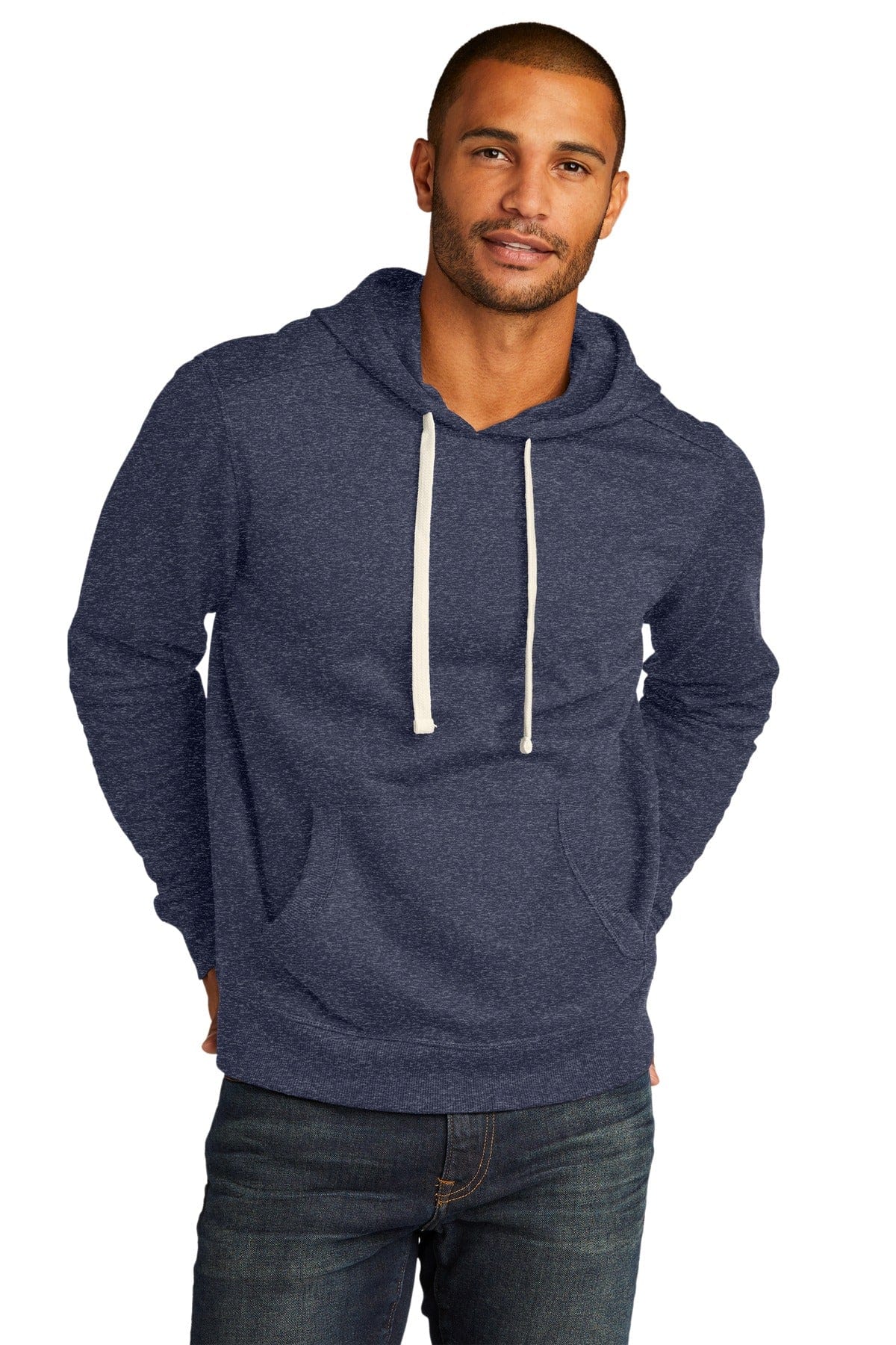 District DT8100 Re-Fleece Hoodie in 