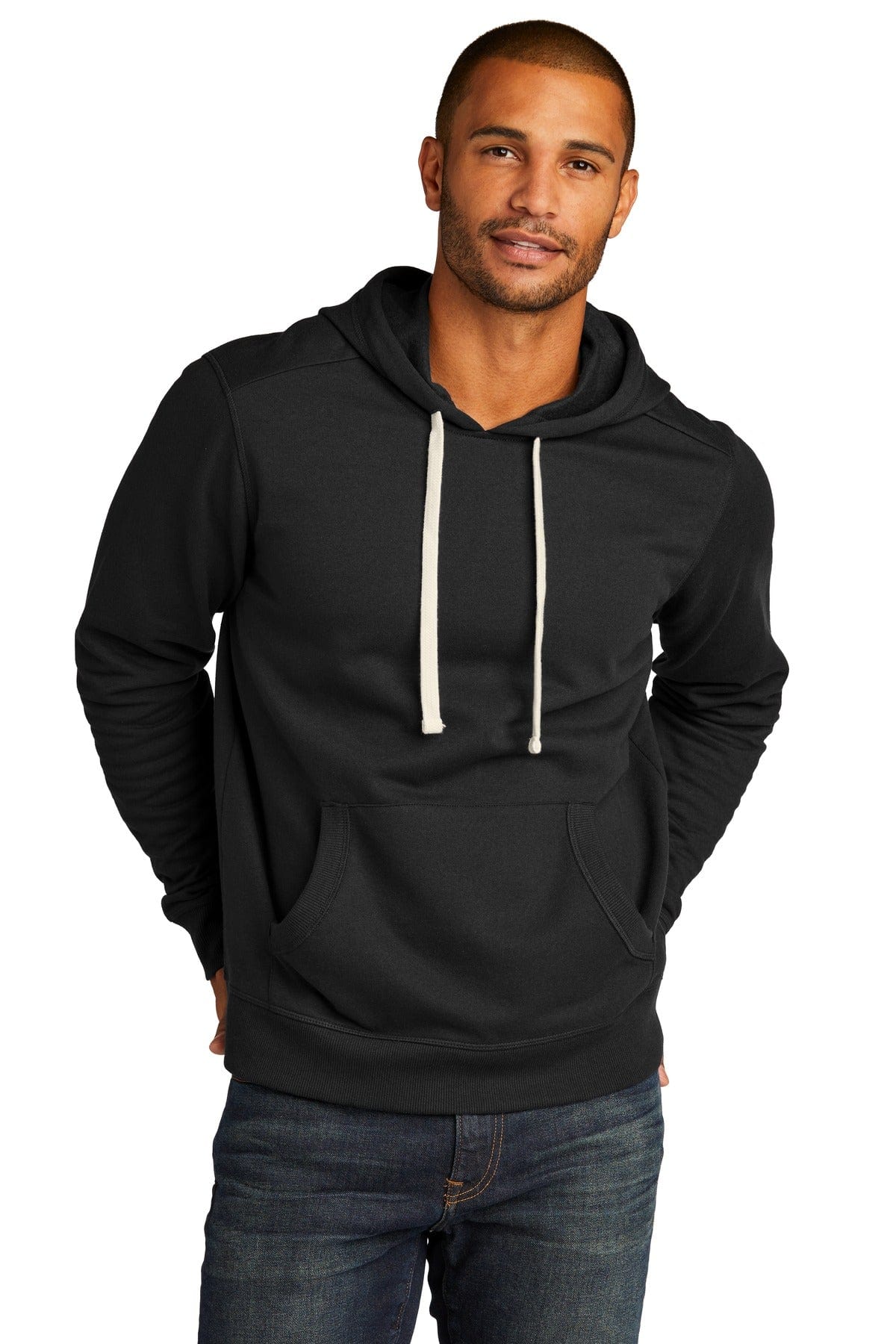 District DT8100 Re-Fleece Hoodie in 