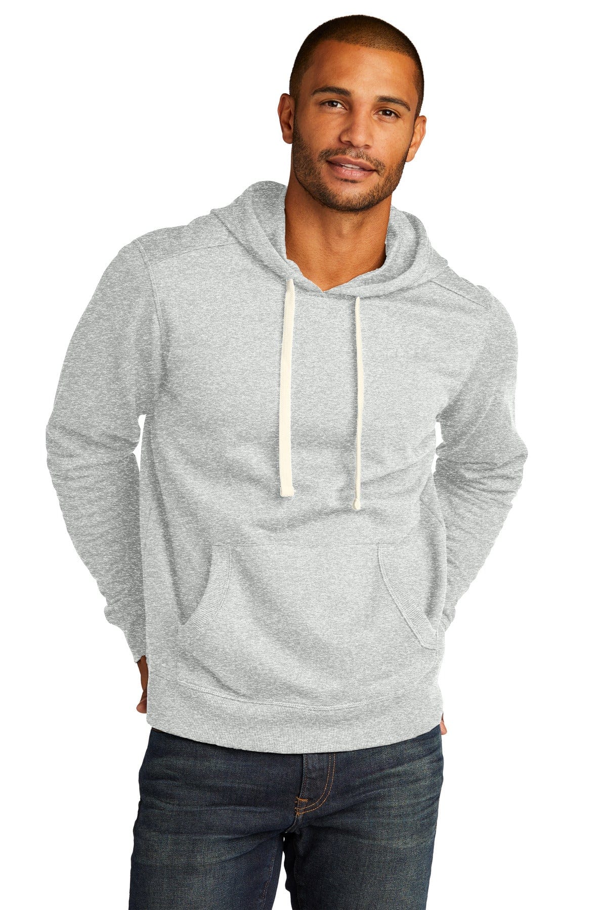 District DT8100 Re-Fleece Hoodie in 