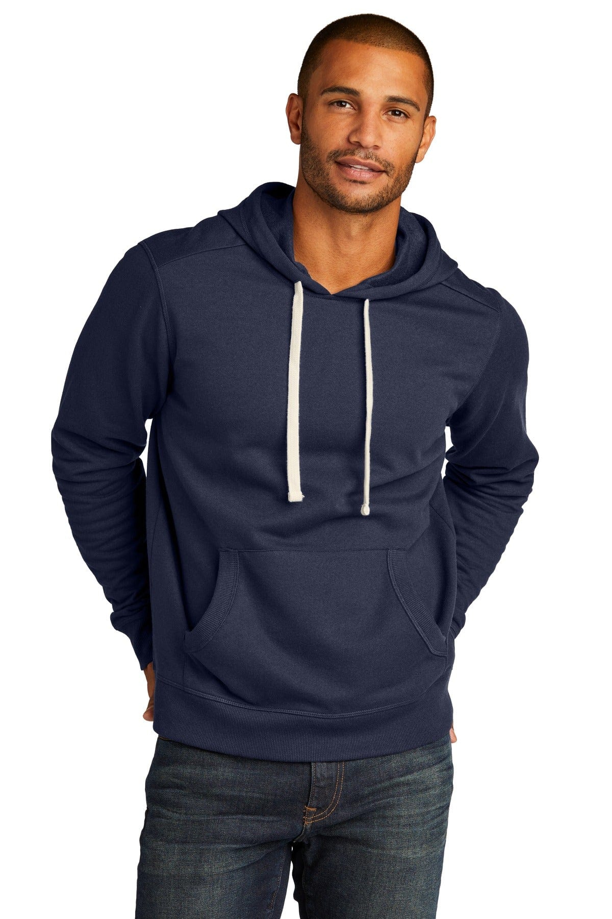 District DT8100 Re-Fleece Hoodie in 