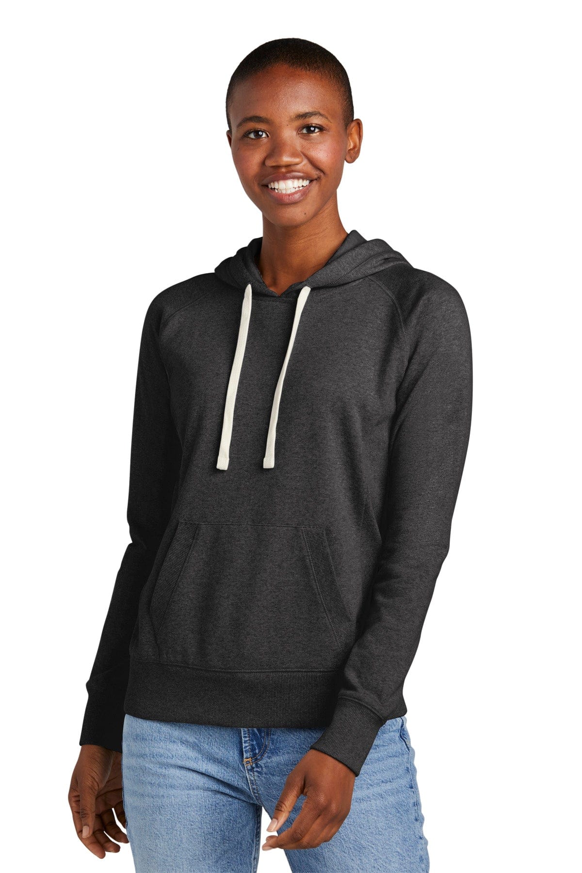 District DT8101 Women's Re-Fleece Hoodie in 