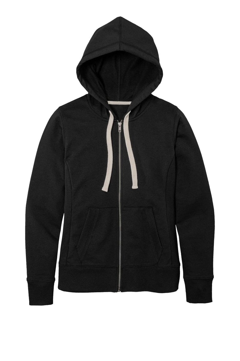 District DT8103 Women's Re-Fleece Full-Zip Hoodie in 
