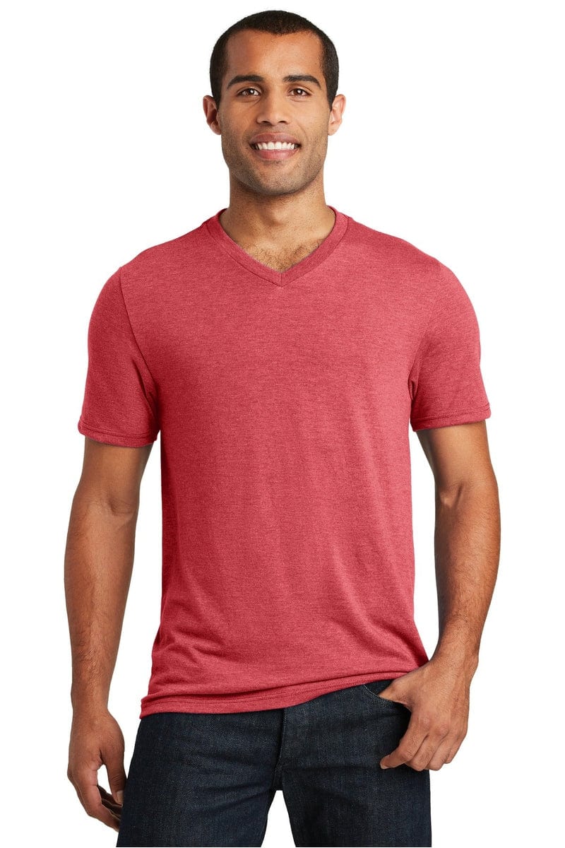District Perfect Tri V-Neck Tee. DT1350 in 