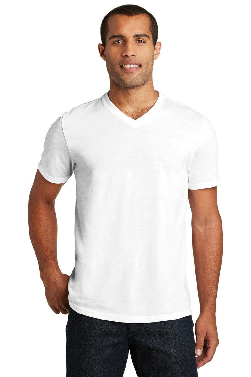 District Perfect Tri V-Neck Tee. DT1350 in 