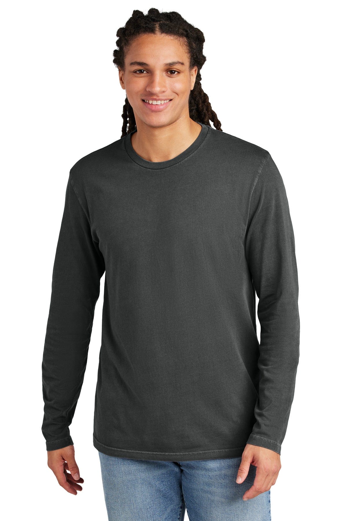 District Wash DT2103 Long Sleeve Tee in 