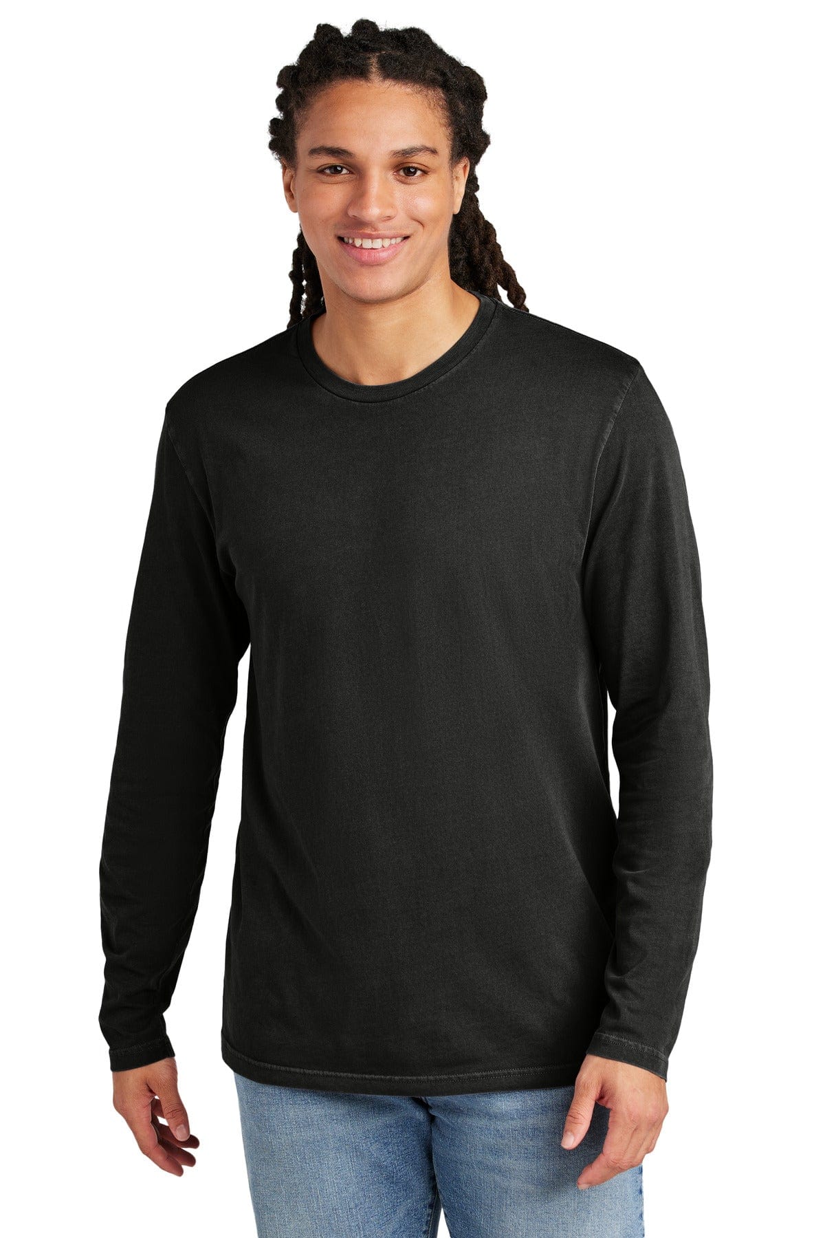 District Wash DT2103 Long Sleeve Tee in 