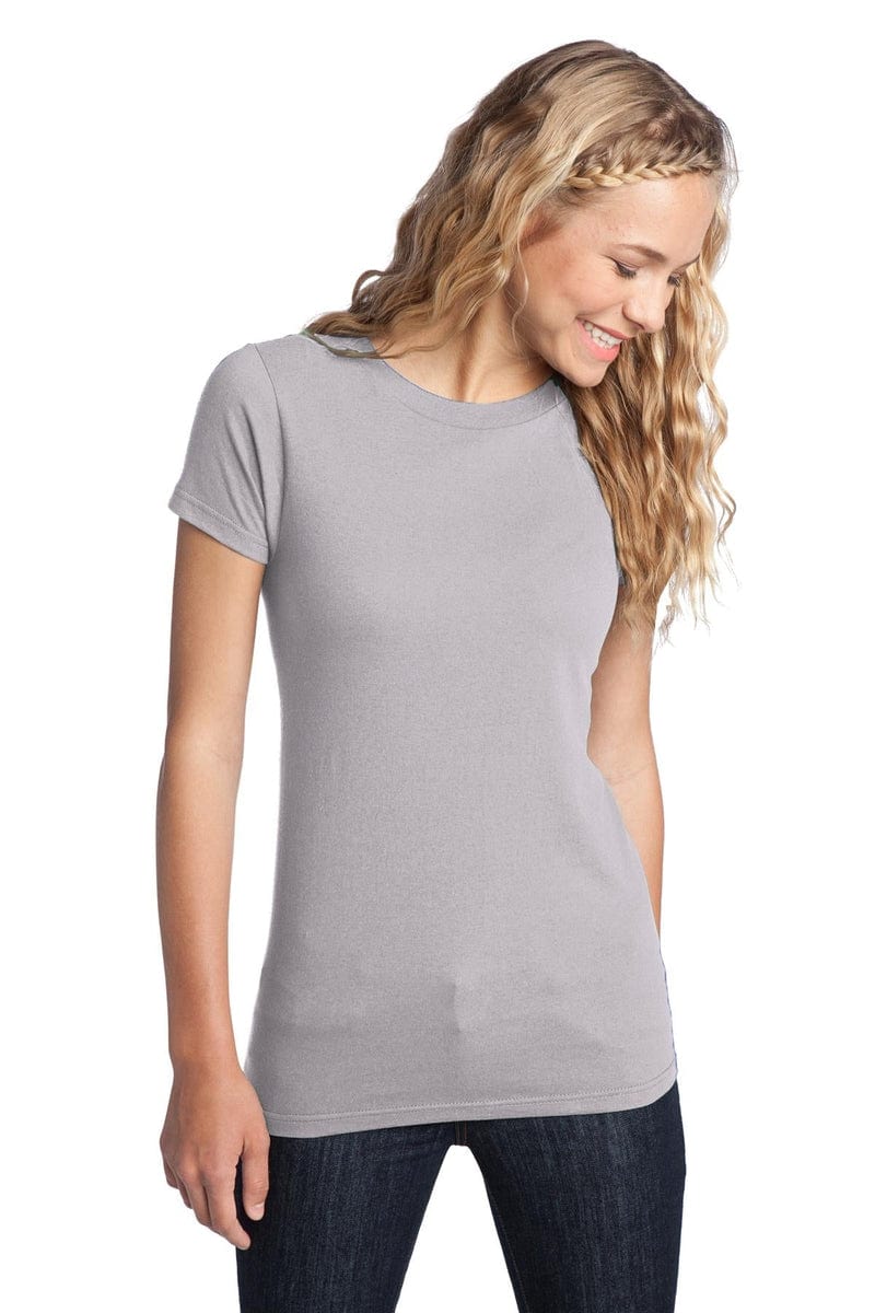 District Women's Fitted The Concert Tee DT5001, Basic Colors in 