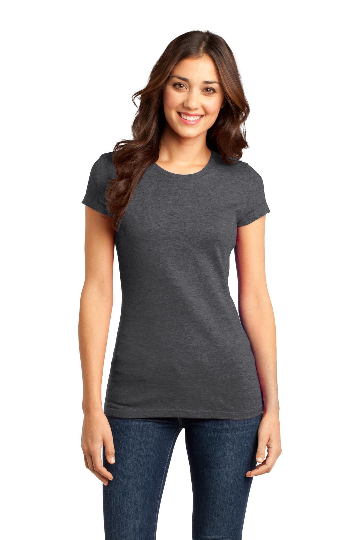 District Women's Fitted Very Important Tee DT6001, Extended Colors 2 in 