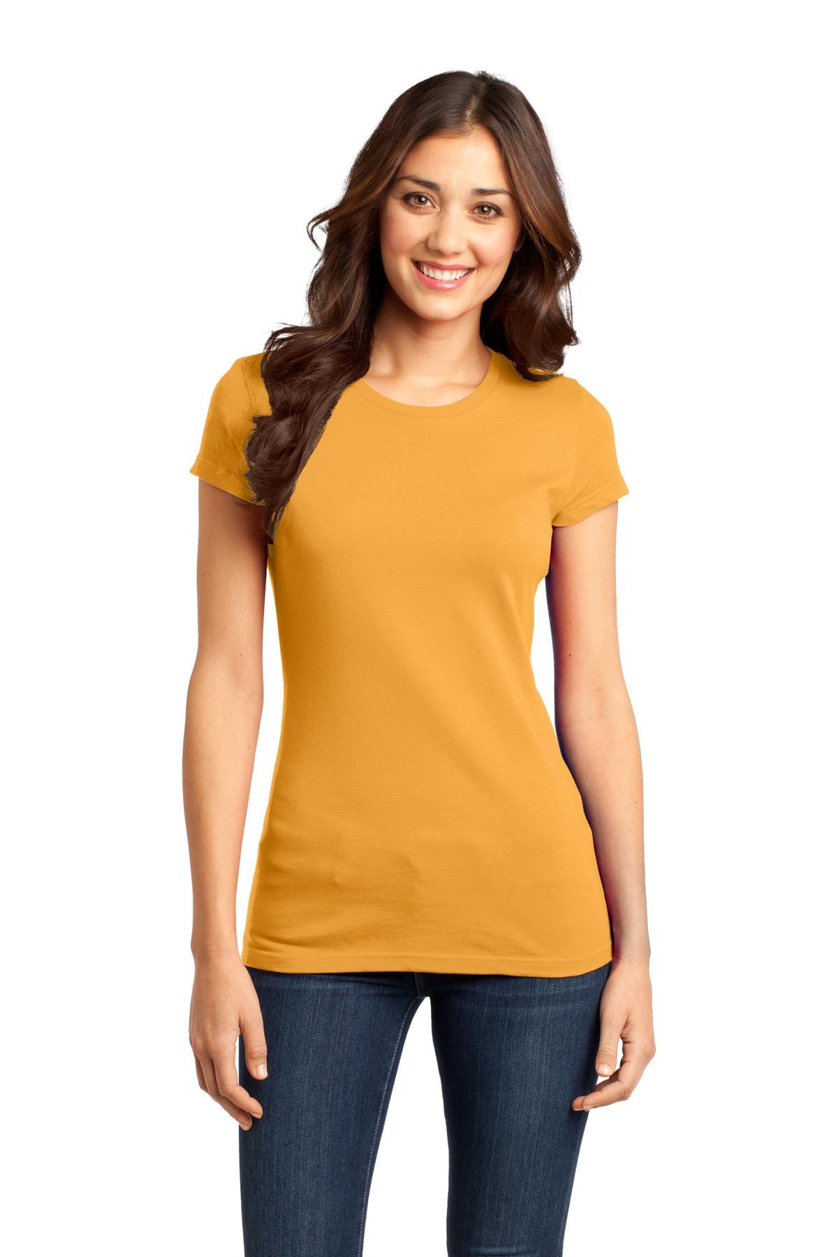 District Women's Fitted Very Important Tee . DT6001, Extended Colors in 
