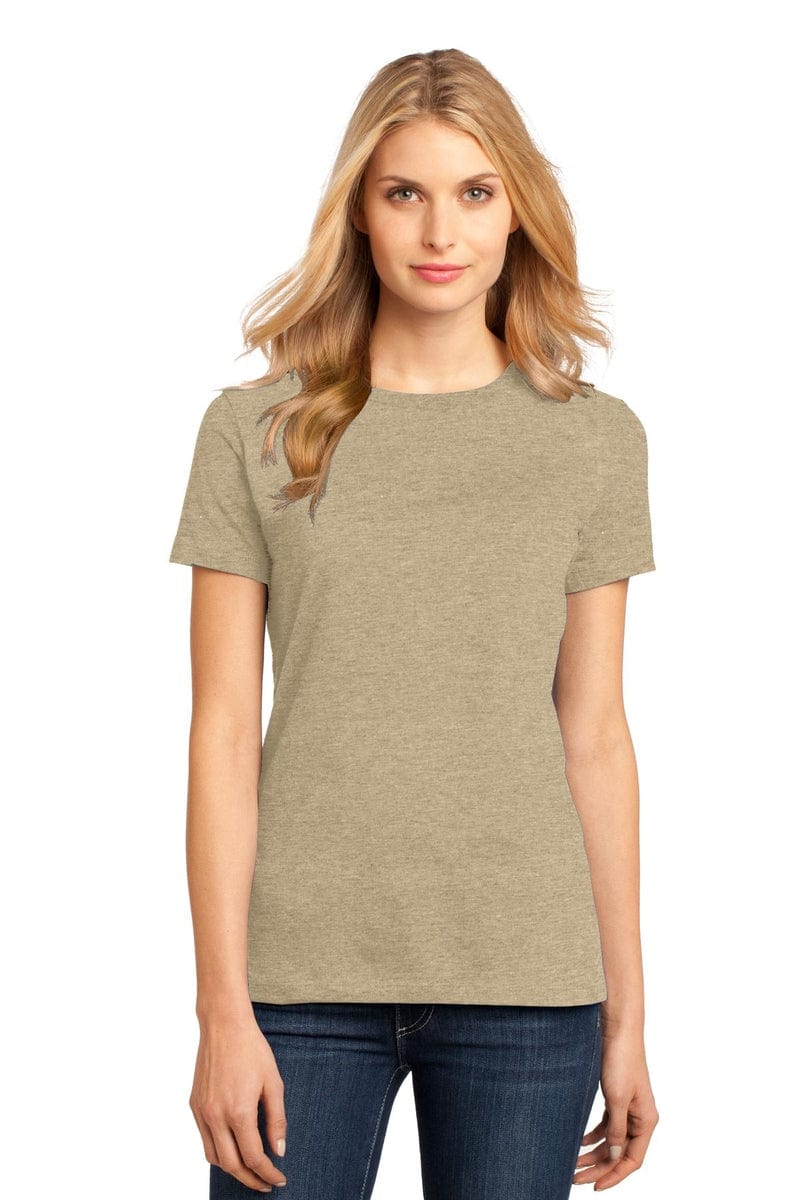 District Women's Perfect Weight Tee. DM104L, Basic Colors in 