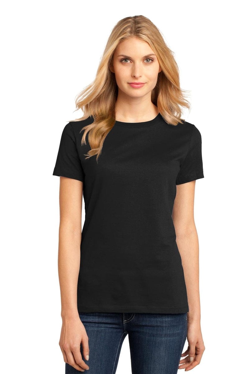 District Women's Perfect Weight Tee. DM104L, Basic Colors in 