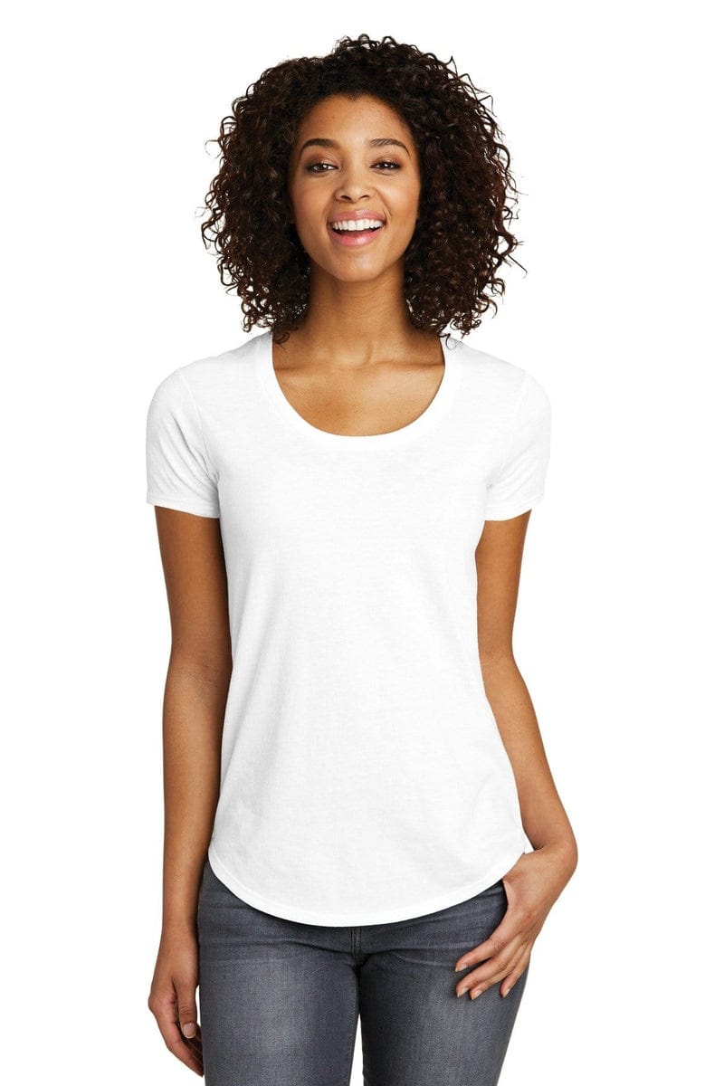 District ® Women's Fitted Very Important Tee ® Scoop Neck. DT6401