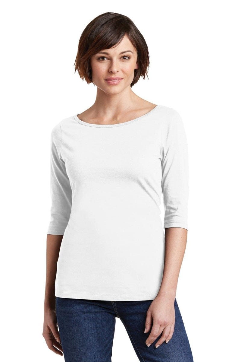 District ® Women's Perfect Weight ® 3/4-Sleeve Tee. DM107L