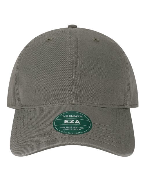 EZA-Relaxed Twill Dad Hat in Dark Grey